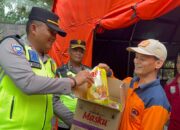 Tanggap Bencana, Polres Purbalingga Berikan Bantuan dan Layanan Kesehatan Gratis di Desa Maribaya
