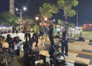 Patroli Malam Polres Wonogiri Sisir Sejumlah Titik Rawan, Situasi Kamtibmas Terpantau Kondusif