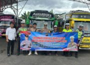 Sosialisasi Ops Zebra Candi 2025, Sat Lantas Polres Wonogiri Edukasi Pengemudi di Shelter Kota