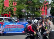 Sosialisasi Ops Zebra Candi 2025, Satlantas Polres Wonogiri Gandeng Jasa Raharja dan UPPD Edukasi Warga Pasar Kota