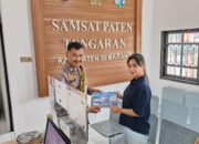 Polantas Menyapa; Hari ke-8 Operasi Zebra Candi 2025, Satlantas Polres Ungaran Hadirkan Pelayanan dan Sosialisasi di Samsat Paten Tengaran