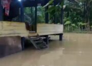 Banjir Terjang Kecamatan Darul Aman, Aceh Timur: Rumah dan Fasilitas Publik Terendam.
