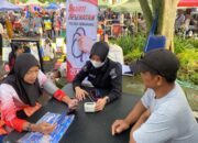 Hibur masyarakat, Band Sat Lantas Polres Semarang tampil di CFD Alun-alun Bung Karno