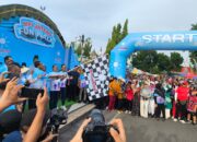 Berkarya, Berdaya, Bermakna, Kalapas Pati Hadiri Fun Walk Bersama Menteri IMIPAS