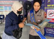Satlantas Polres Semarang Sosialisasikan Proses Balik Nama BPKB kepada Warga