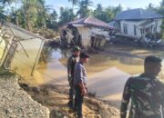 Rimung Buloh Telepon BNPB Pusat, Bareng Danramil Kelana Pantau 30 Pengungsian Banjir (10 Ribu Jiwa)