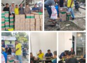 Awak Media Sampaikan Terima Kasih ke Kapolres Aceh Timur & Wakil Bupati atas Bantuan Sembako, Jurnalis juga Salurkan Bantuan kepada Warga Terdampak Banjir