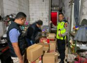 KRYD Polsek Dawe: Ratusan Botol Miras Berbagai Merek Diamankan