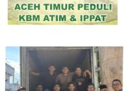 DONASI ACEH TIMUR PEDULI KBM ATIM DAN IPPAT BERANGKATKAN BANTUAN TAHAP PERTAMA