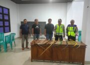 Polsek Undaan Gagalkan Rencana Tawuran, 14 Sajam Disita