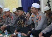 Tausiyah dan Doa Bersama, Ustadz Junaidi Bangkitkan Semangat Personel Polres Aceh Timur Pascabanjir