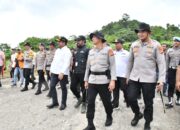 Kepala Staf Kepresidenan Tinjau Dapur Lapangan dan Layanan Kesehatan Polres Aceh Timur di Serbajadi