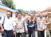 Pastikan Keamanan dan Keselamatan Mudik, Kapolres Wonogiri Cek Jalur KA Bathara Kresna