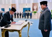 Panglima TNI Hadiri Pelantikan Pengurus Dewan Energi Nasional di Istana Negara