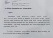 Wali Kota Langsa Minta Bank Aceh Syariah Tangguhkan Pembayaran Pembiayaan/Kredit bagi PNS