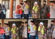 Kapolres Lhokseumawe Salurkan Bantuan untuk Santri Dayah Terpadu Nurul Islam Meurah Mulia