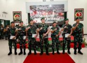 Kunjungan Kerja Komandan Brigif 18 Kostrad ke Yonif 503 Kostrad