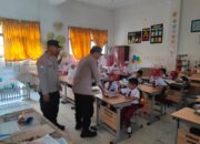 Polsek Muara Dua Monitoring Program Makan Bergizi Gratis untuk Pelajar dan Kelompok Rentan