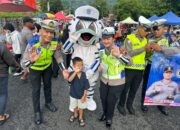Police Art dan Samsat Keliling Warnai Car Free Day Wonogiri, Satlantas Sosialisasikan Ops Keselamatan Candi 2026