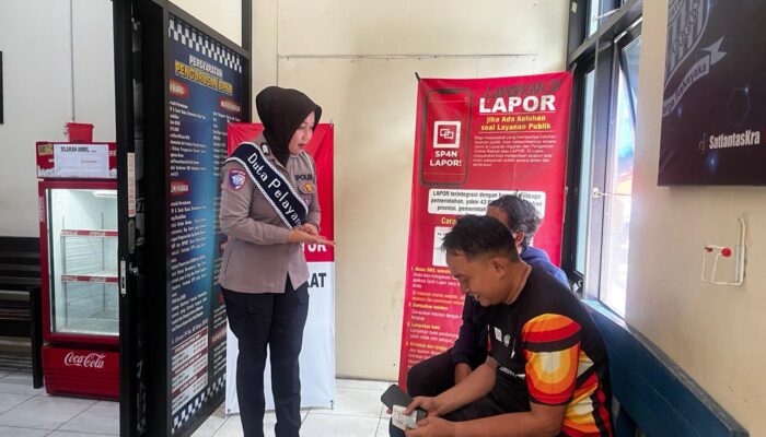 Polantas Menyapa: Satpas Karanganyar Permudah Layanan Balik Nama BPKB dengan Pendampingan Langsung