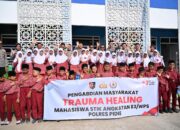Mahasiswa STIK Angkatan 83 Laksanakan Saweu Sikula dan Trauma Healing di Sigli