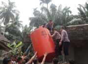 Mahasiswa STIK/PTIK Lemdiklat Polri Pasang Sumur Bor dan Gelar Trauma Healing di Desa Tuwi Buya