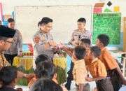 Mahasiswa STIK-PTIK Angkatan 83 Gelar Trauma Healing bagi Korban Banjir di Muara Batu