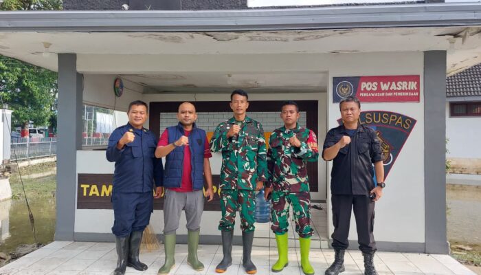 Banjir Setinggi Lutut Rendam Lapas Purwodadi, Kalapas Bergerak Cepat Koordinasi dengan TNI-Polri hingga BPBD