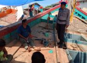 Sat Pol Airud Patroli Dialogis di PPI Pusong Lama, Nelayan Diimbau Waspada Cuaca dan Tolak Premanisme