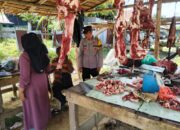 Pengamanan Meugang Besar di Krueng Geukueh, Polisi Hadir Pastikan Situasi Kondusif