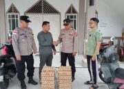 Di Bulan Ramadhan, Kapolres Lhokseumawe Tambah Bantuan Telur untuk Warga Pusong Lama