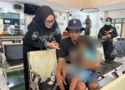Viral Penganiayaan Anak Kandung, Pelaku Dibekuk Tim Resmob Polres Sragen Saat Kabur di Boyolali