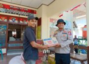Mahasiswa STIK Lemdiklat Polri Angkatan 83 Salurkan Bantuan Kapolri untuk Korban Banjir di Jambo Timu