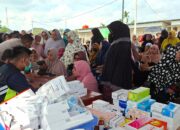 163 Warga Huntara Blang Naleung Mameh Jalani Pengobatan Gratis dalam Baktikes Pengabdian Mahasiswa STIK-PTIK