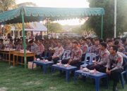 Kapolres Lhokseumawe Buka Puasa Bersama Personel BKO Brimob Polda Kaltim di Masjid Al-Izzah Muara Batu