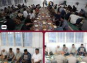 Kapolres Lhokseumawe dan Mahasiswa STIK-PTIK Buka Puasa Bersama Warga Pusong Lama