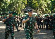 Pangdam IX/Udayana di Yonif TP 928/Brata Sena Yudha: Pertegas Loyalitas dan Toleransi Beragama