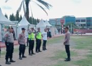 Polres Lhokseumawe Amankan Bazar Ramadhan di Lapangan Hiraq, Ragam Lomba Islami Semarakkan Penutupan