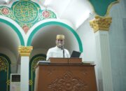 Kapolres Lhokseumawe Sampaikan Tausiyah Ramadhan di Masjid Baiturrahman : Ajak Jamaah Perbaiki Akhlak dan Jaga Alam