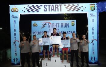 Night Run Kalijodo Meriah, Polres Jakbar Ajak Remaja Jauhi Tawuran dan Balap Liar