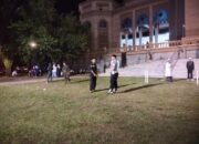 Polsek Banda Sakti Patroli dan Amankan Shalat Tarawih di Islamic Center Lhokseumawe