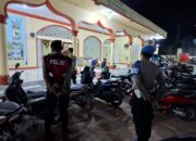 Jaga Kekhusyukan Tarawih, Polres Lhokseumawe Gelar Patroli Terpadu di Sejumlah Masjid