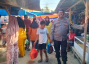 KAPOLSEK Takkalalla Pimpin Pengamanan Aktivitas Pasar Peneki Menjelang Lebaran Idul Fitri 1447 H