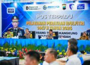 Tinjau Kalikangkung, Kapolri Pastikan Pelayanan hingga Rekayasa Lalin Optimal Hadapi Mudik 