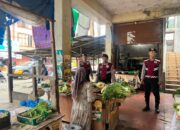 Patroli Kota Presisi Sat Samapta Polres Lhokseumawe Hadir di Pusat Ekonomi, Cegah Gangguan Kamtibmas