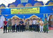 Haji Uma Kunjungi Pos Pelayanan Idul Fitri Polres Lhokseumawe, Motivasi Petugas Layani Pemudik dengan Optimal