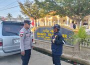 Pengamanan Shalat Idul Fitri di Masjid Baitannur Muara Batu Berjalan Lancar, Ratusan Jamaah Khusyuk Beribadah