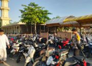 Shalat Idul Fitri di Masjid Mideun Syuhada Berlangsung Khidmat, Polsek Syamtalira Bayu Pastikan Keamanan Jamaah