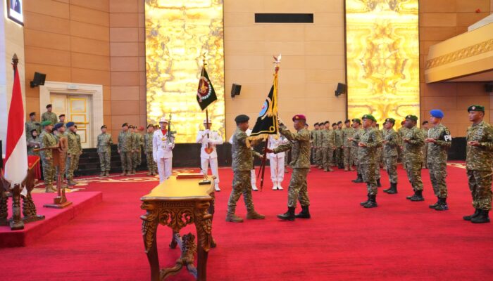 Panglima TNI Pimpin Penyerahan dan Pelantikan Jabatan di Lingkungan TNI