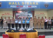 Polres Sragen Gelar Pakta Integritas Rekrutmen Polri 2026, Kapolres Soroti Kualitas Calon Anggota